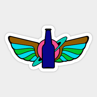 Buzz Lightbeer Badge Sticker